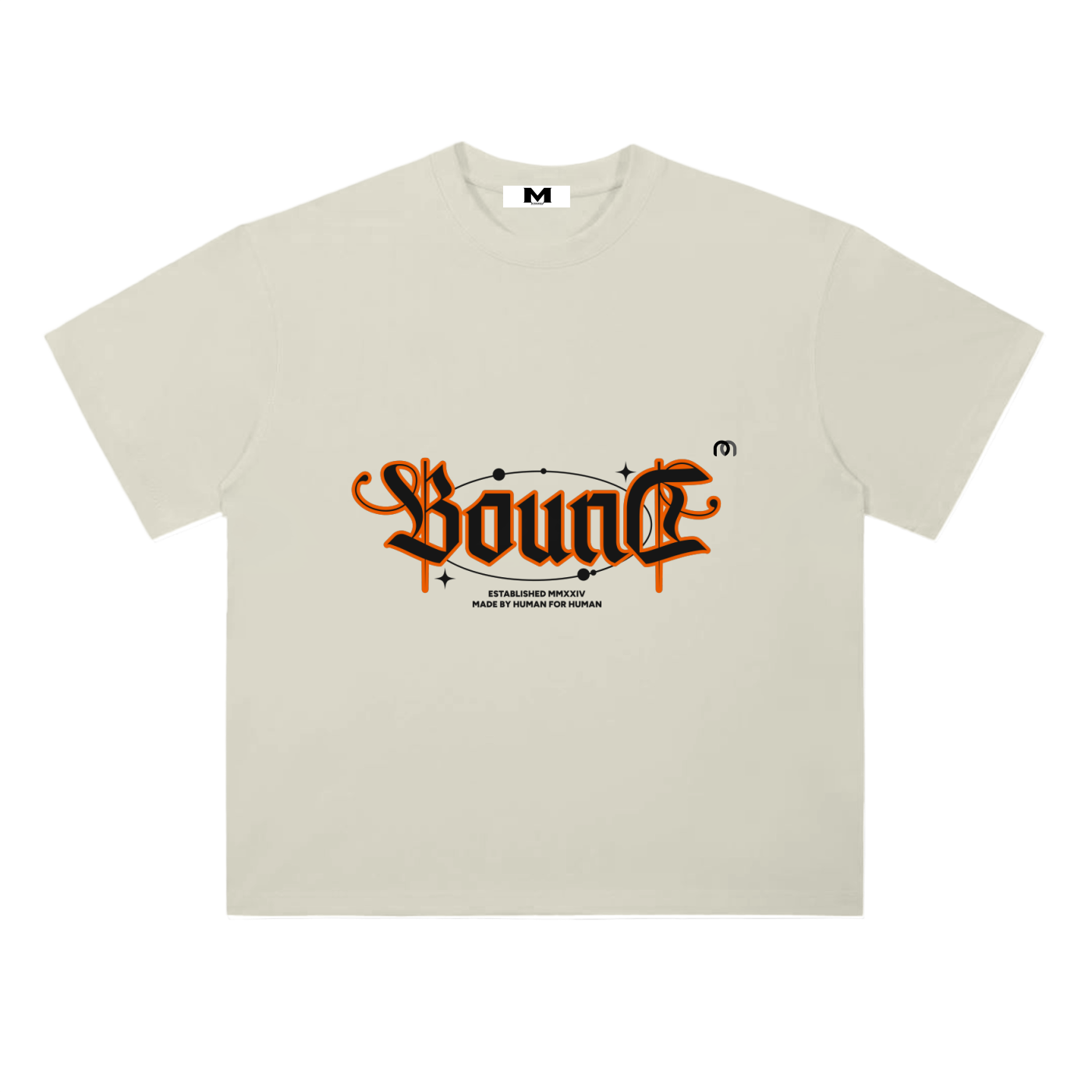 Heavyweight Drop Shoulder Cotton T-Shirt