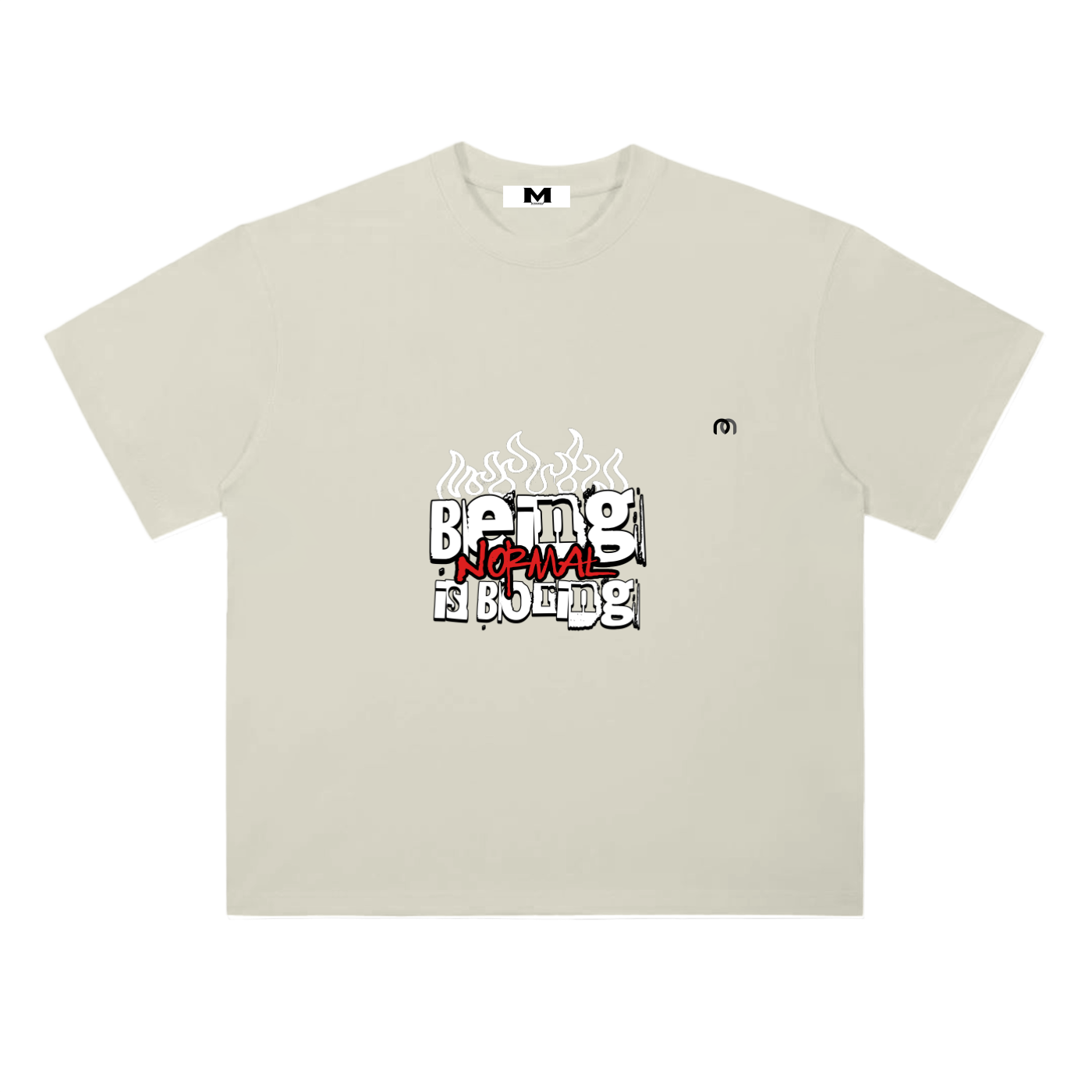 Heavyweight Drop Shoulder Cotton T-Shirt