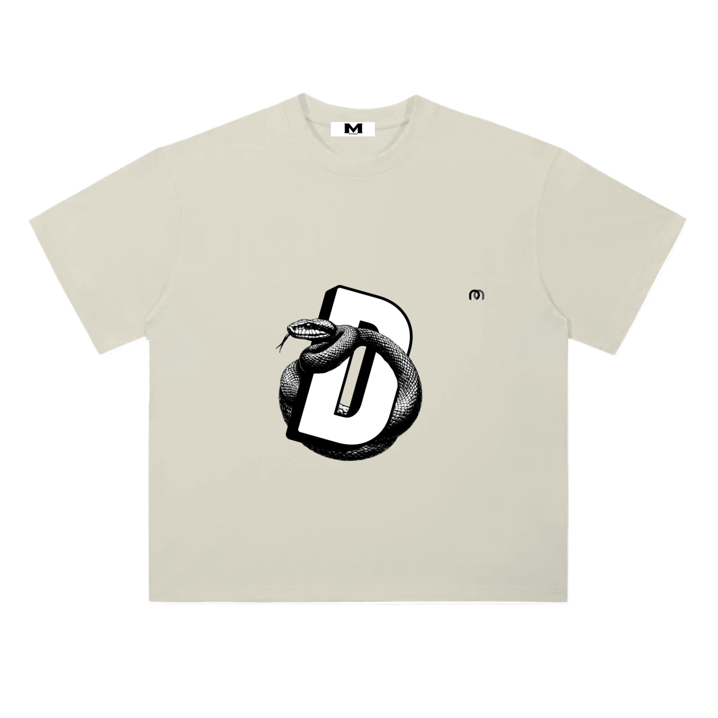 Heavyweight Drop Shoulder Cotton T-Shirt