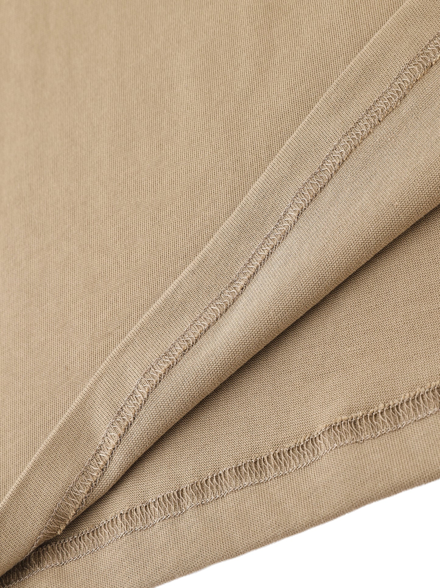 ODMPOD Essential Heavyweight Cotton T-Shirt in classic design, showing a close-up of the soft, durable fabric and fit.