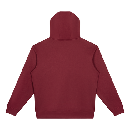 Unisex Drop Shoulder Full Zip Hoodie