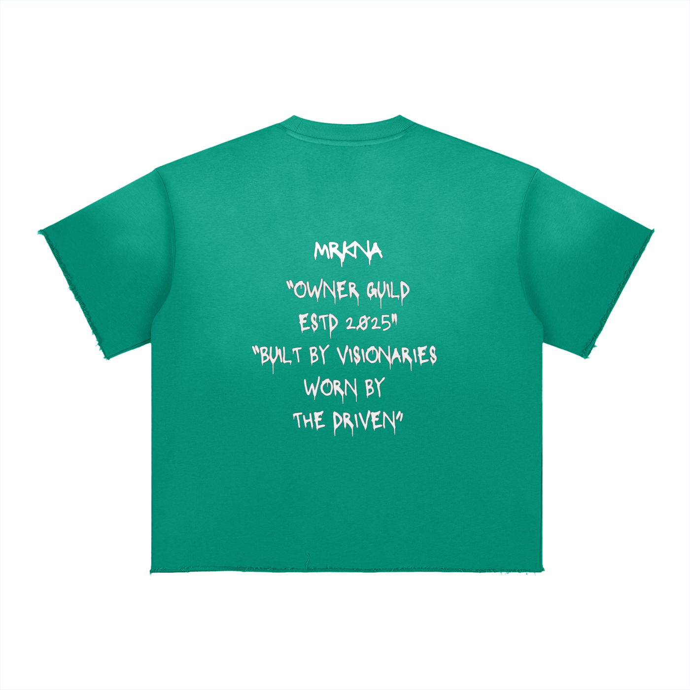 Sun Fade Raw Edge T-Shirt