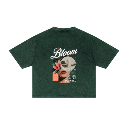 Unisex Mineral Wash Boxy T-Shirt