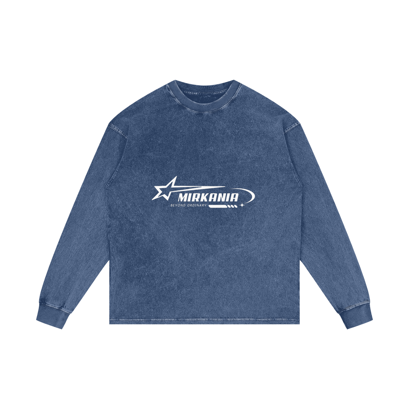 Acid Wash Oversize Long Sleeve T-Shirt