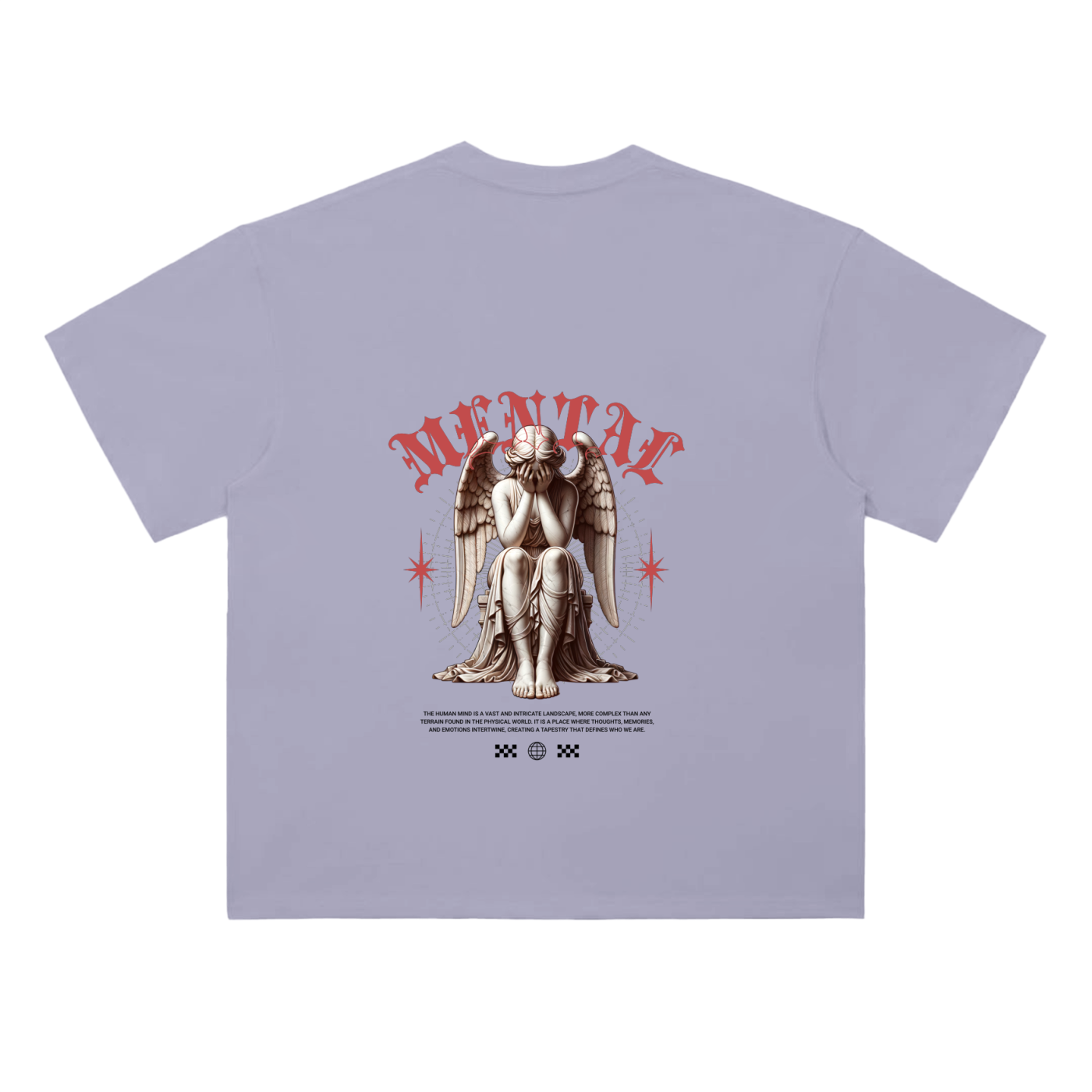 Heavyweight Drop Shoulder Cotton T-Shirt