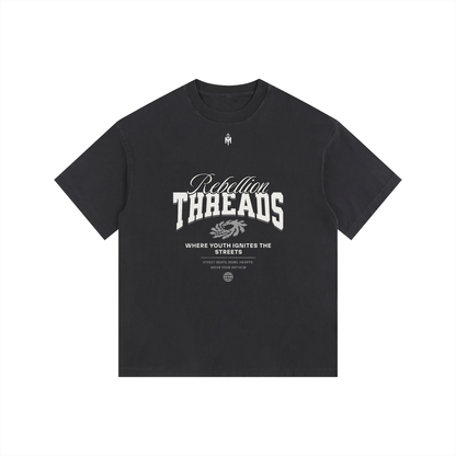 Vintage Washed Oversized Cotton T-Shirt