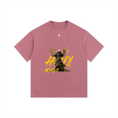 Vintage Washed Oversized Cotton T-Shirt