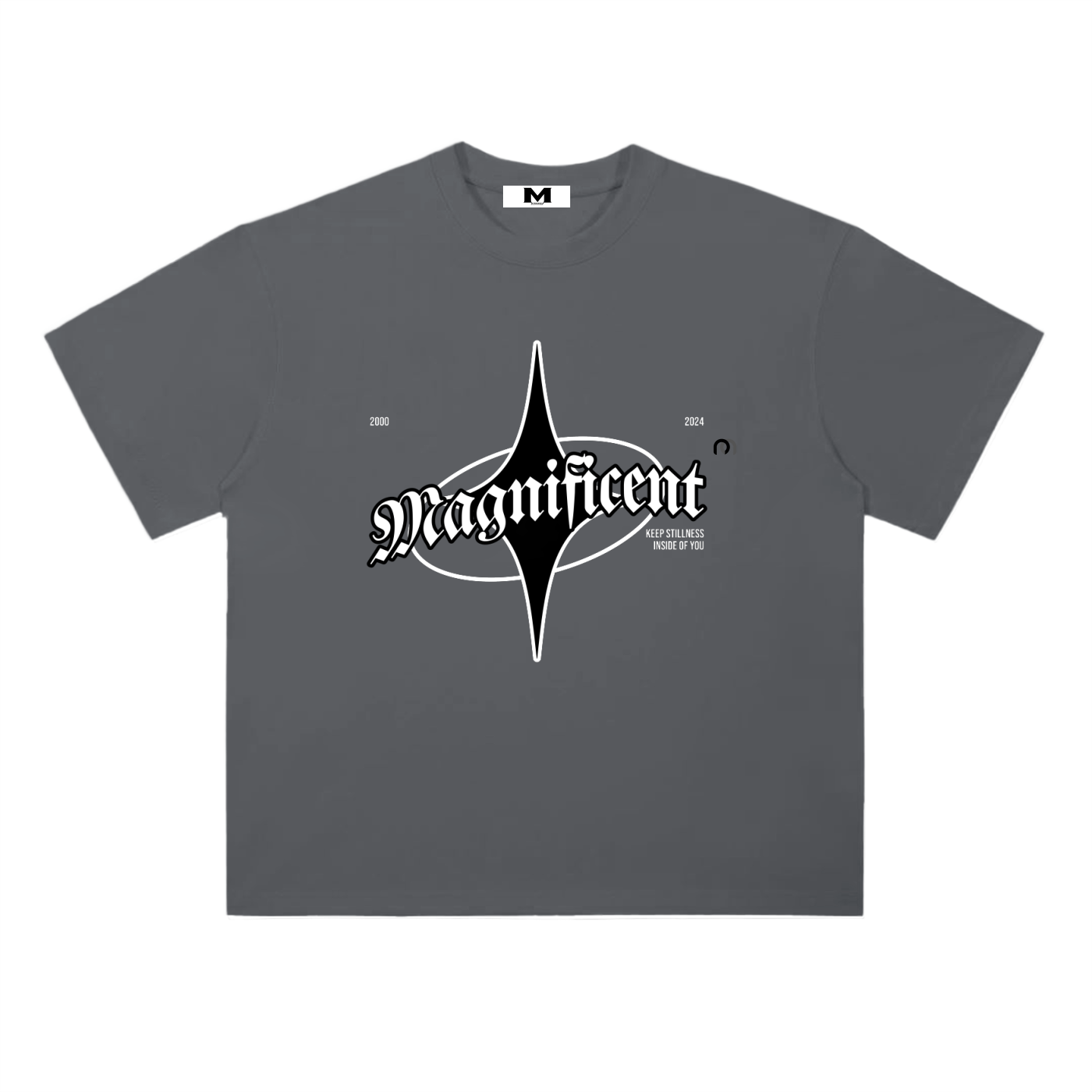 Heavyweight Drop Shoulder Cotton T-Shirt