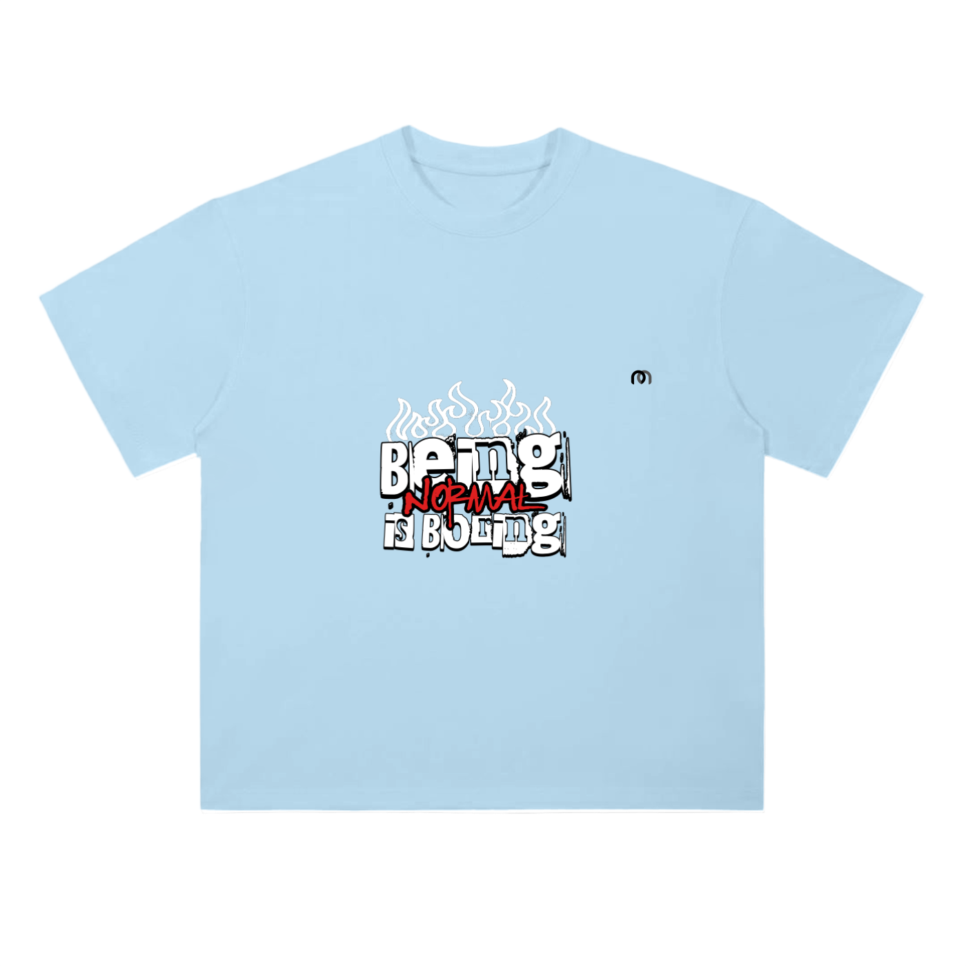 Heavyweight Drop Shoulder Cotton T-Shirt