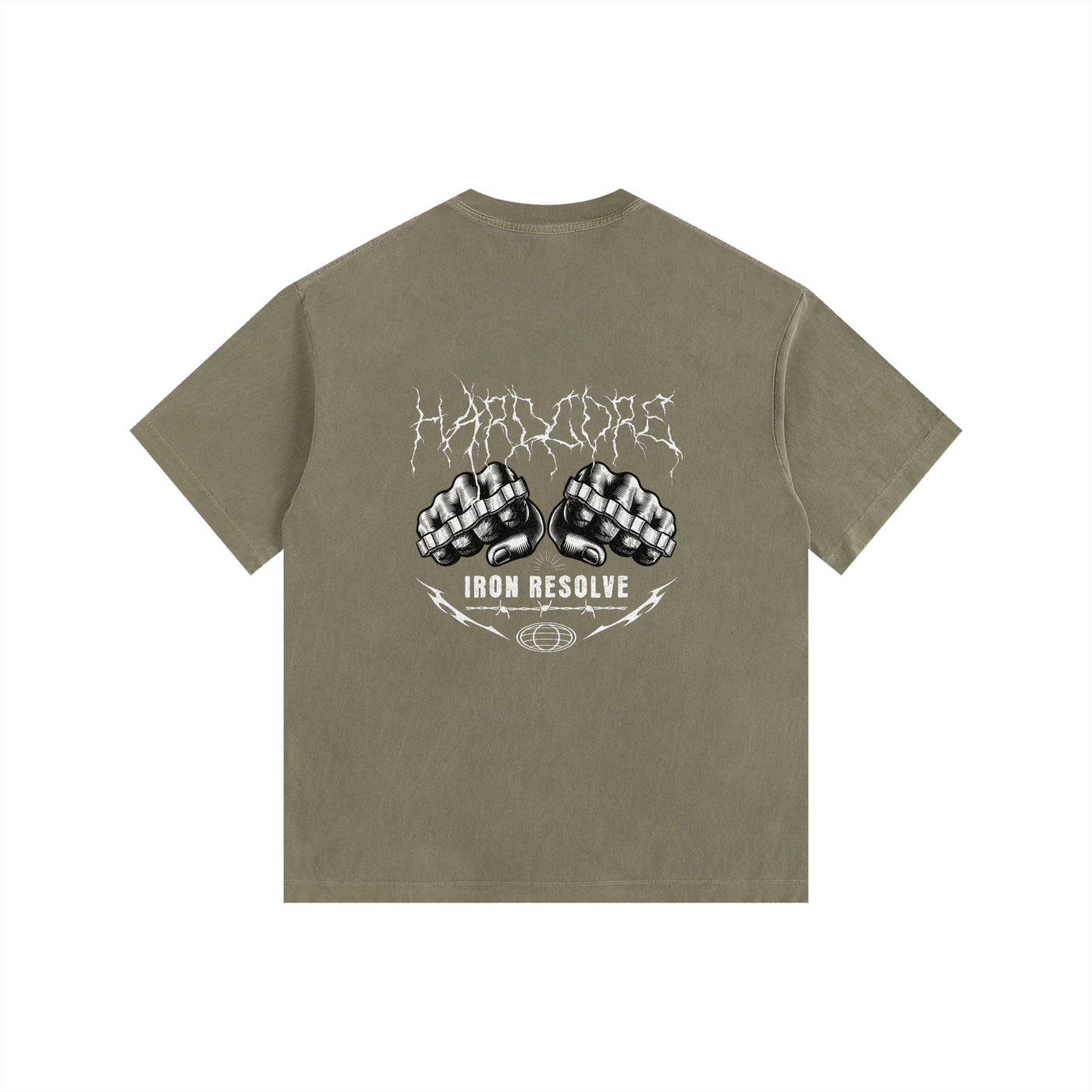 Vintage Washed Oversized Cotton T-Shirt