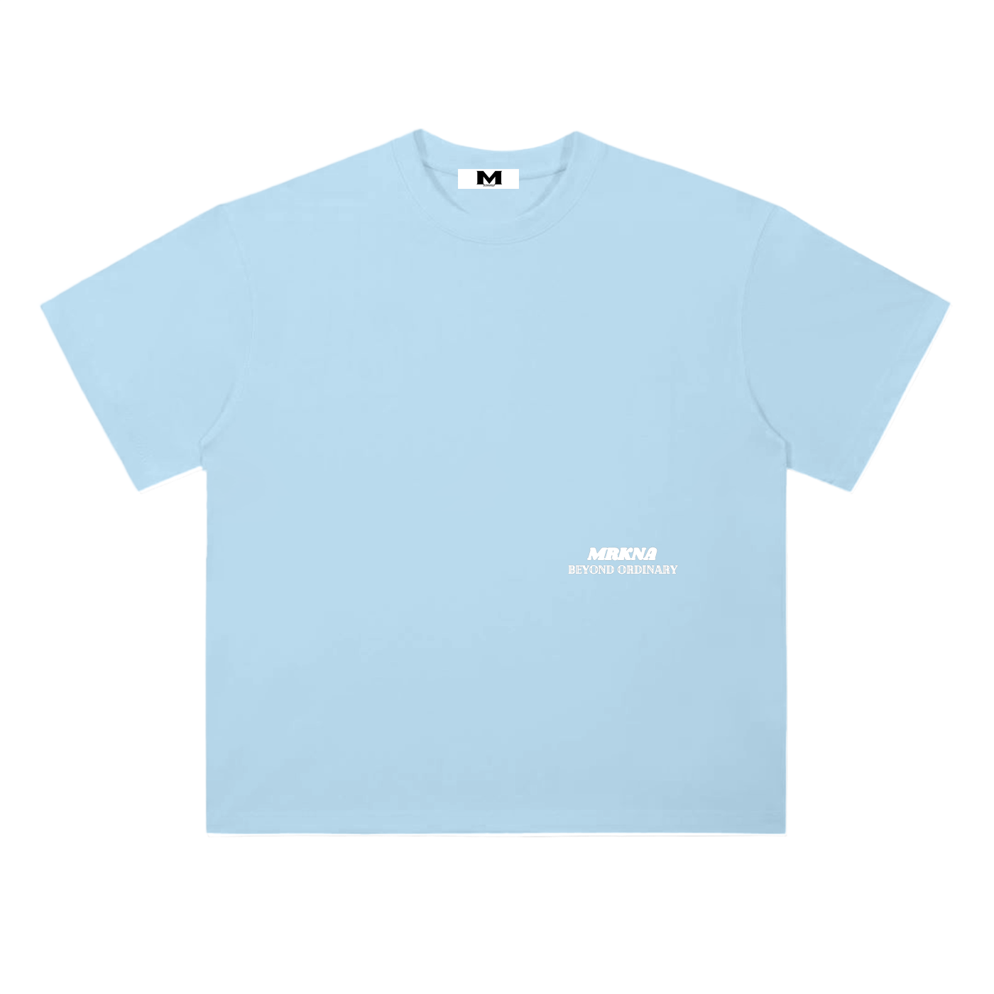 ODMPOD heavyweight drop shoulder cotton t-shirt, soft and comfortable casual shirt with relaxed fit and dropped shoulder design.