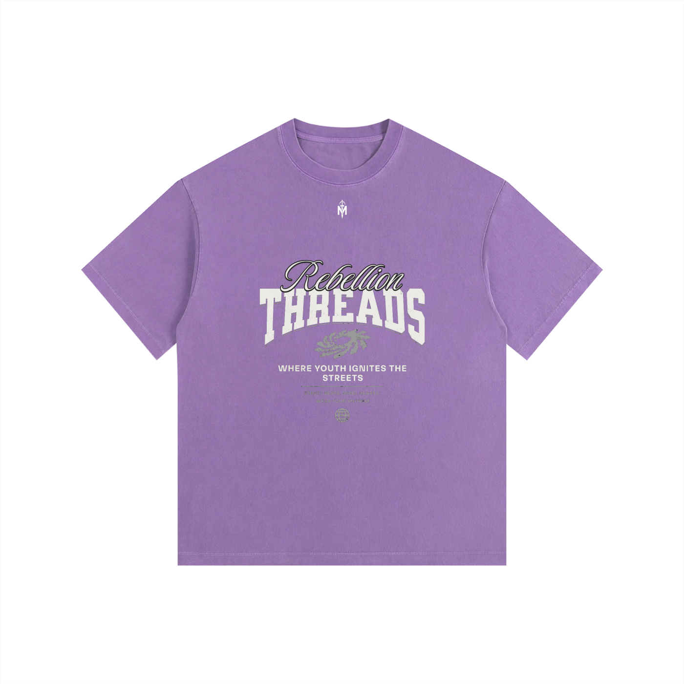 Vintage Washed Oversized Cotton T-Shirt