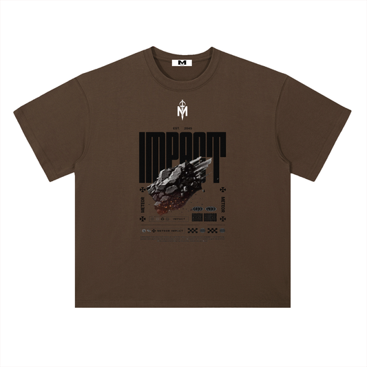 Heavyweight Drop Shoulder Cotton T-Shirt