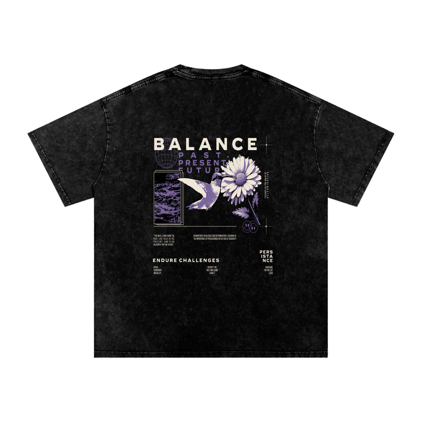 Acid Wash Oversize T-Shirt - 250 GSM