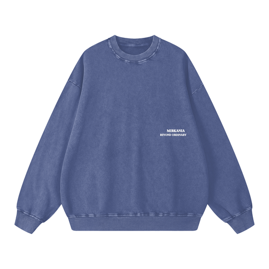 Snow Washed Oversized Sweatshirt