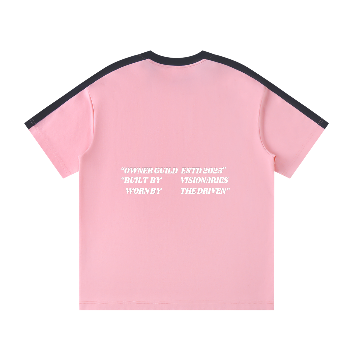 Unisex Colorblock Striped T-Shirt