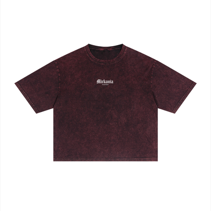 Unisex Mineral Wash Boxy T-Shirt