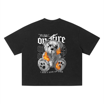 Unisex Vintage Wash Boxy T-Shirt