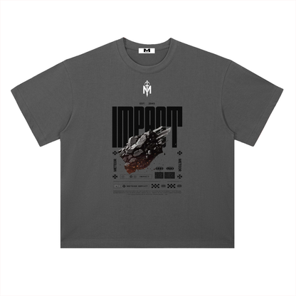 Heavyweight Drop Shoulder Cotton T-Shirt