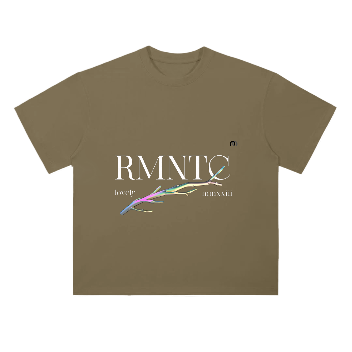 Heavyweight Drop Shoulder Cotton T-Shirt