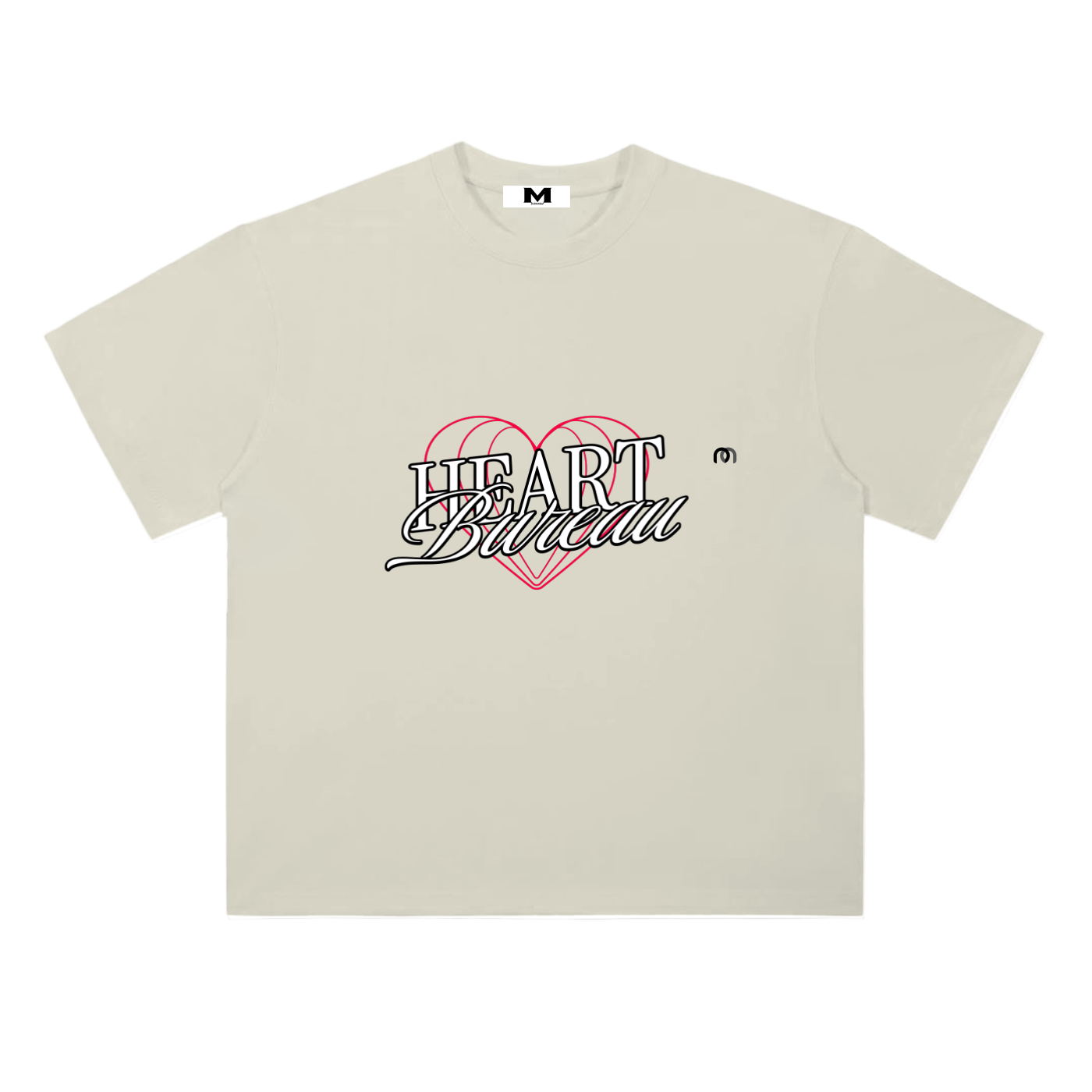 Heavyweight Drop Shoulder Cotton T-Shirt