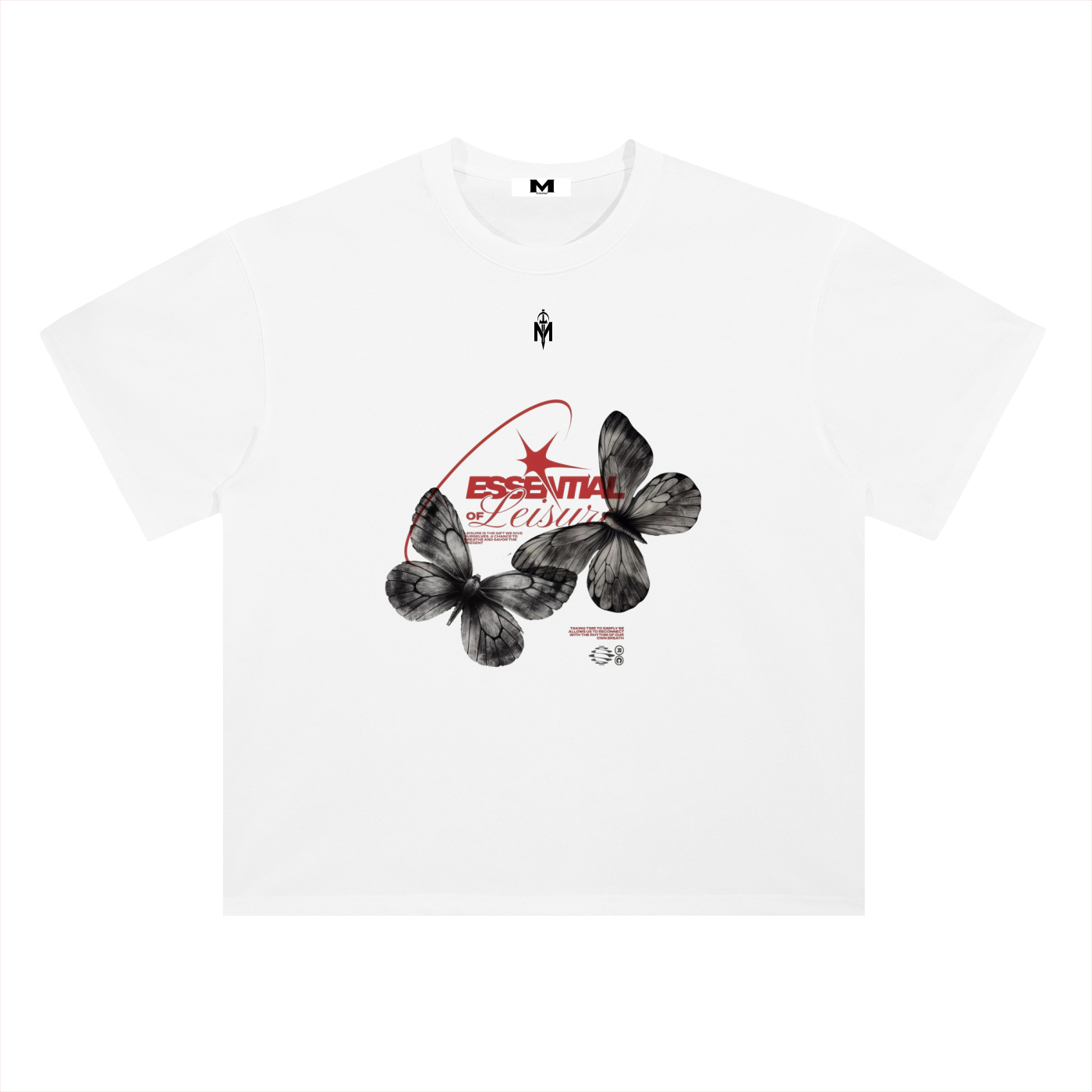Heavyweight Drop Shoulder Cotton T-Shirt