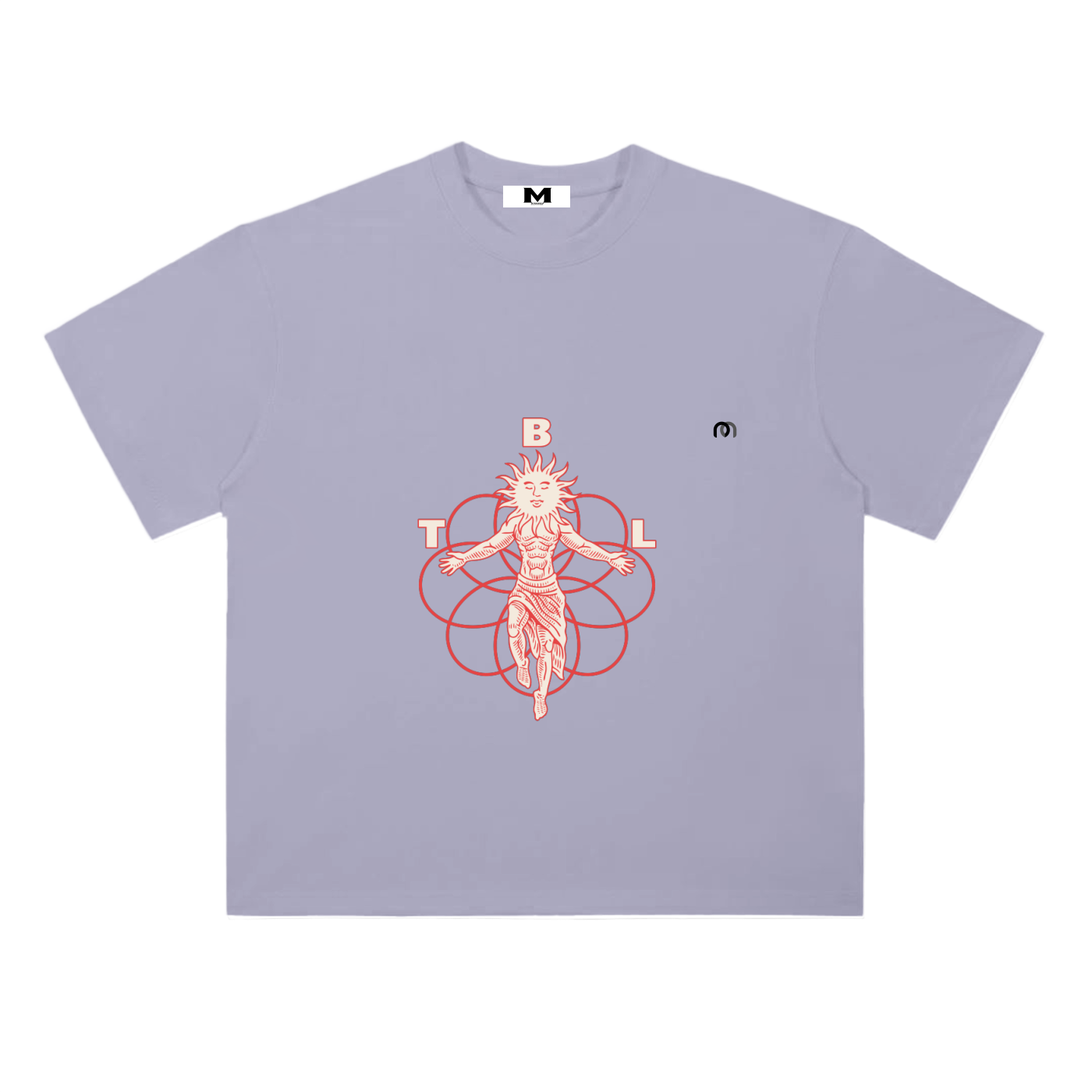 Heavyweight Drop Shoulder Cotton T-Shirt