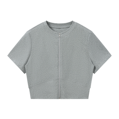 Women’s Paneling Full Zip T-Shirt