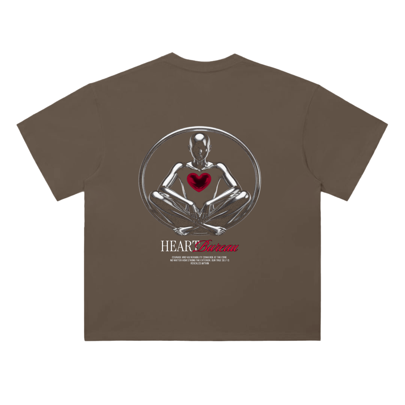 Heavyweight Drop Shoulder Cotton T-Shirt