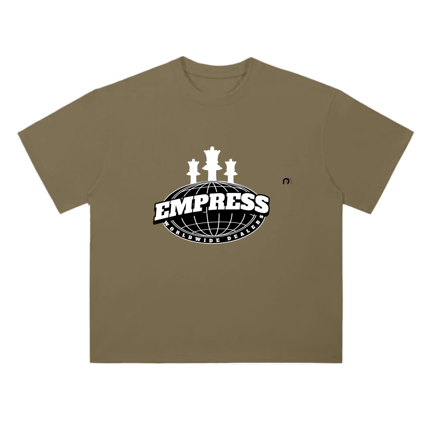 Heavyweight Drop Shoulder Cotton T-Shirt