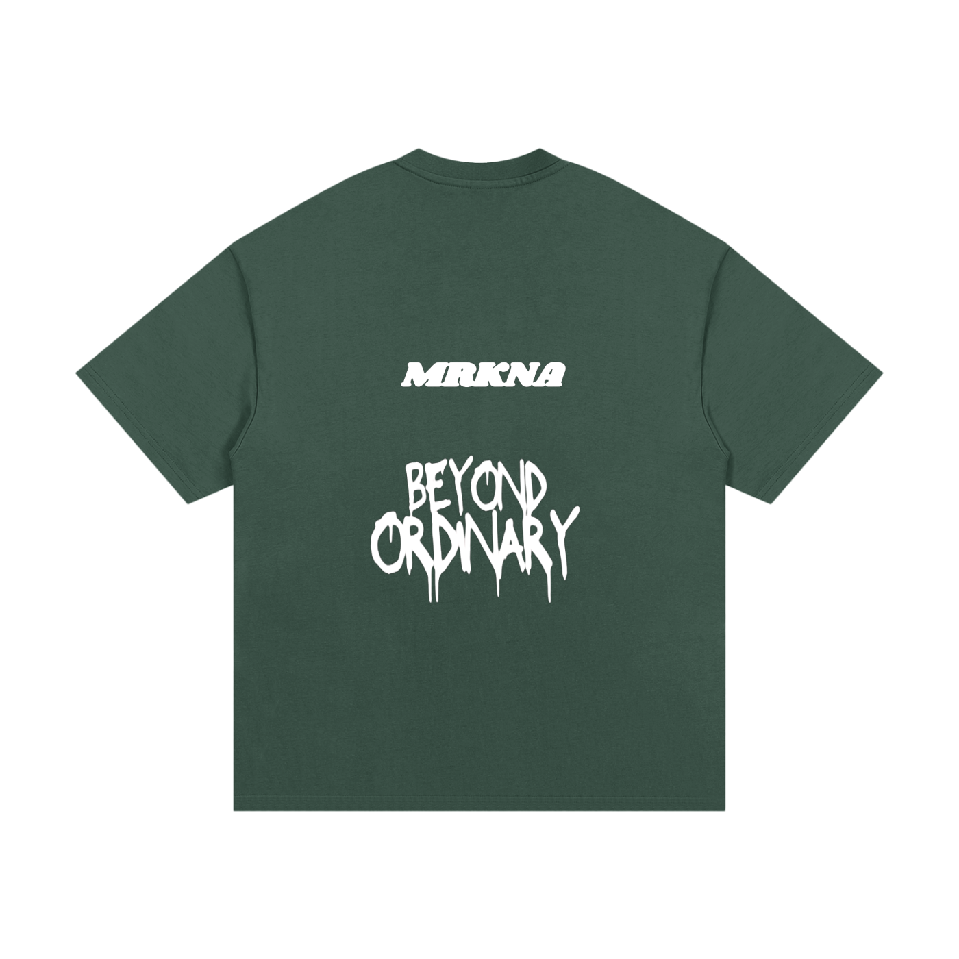 ODMPOD Essential Heavyweight Cotton T-Shirt in classic fit, shown in a neutral color with short sleeves and round neckline.