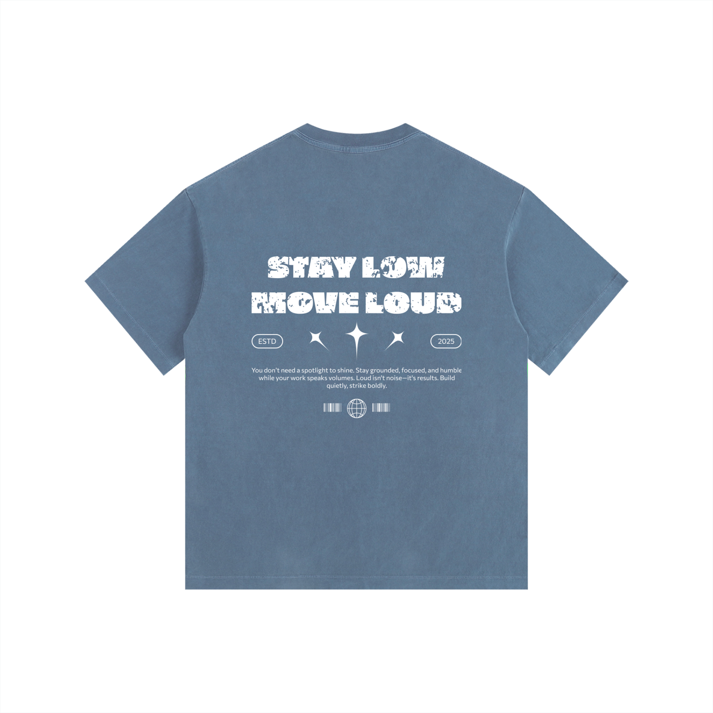 Vintage Washed Oversized Cotton T-Shirt