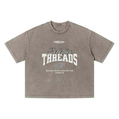 Unisex Vintage Wash Boxy T-Shirt