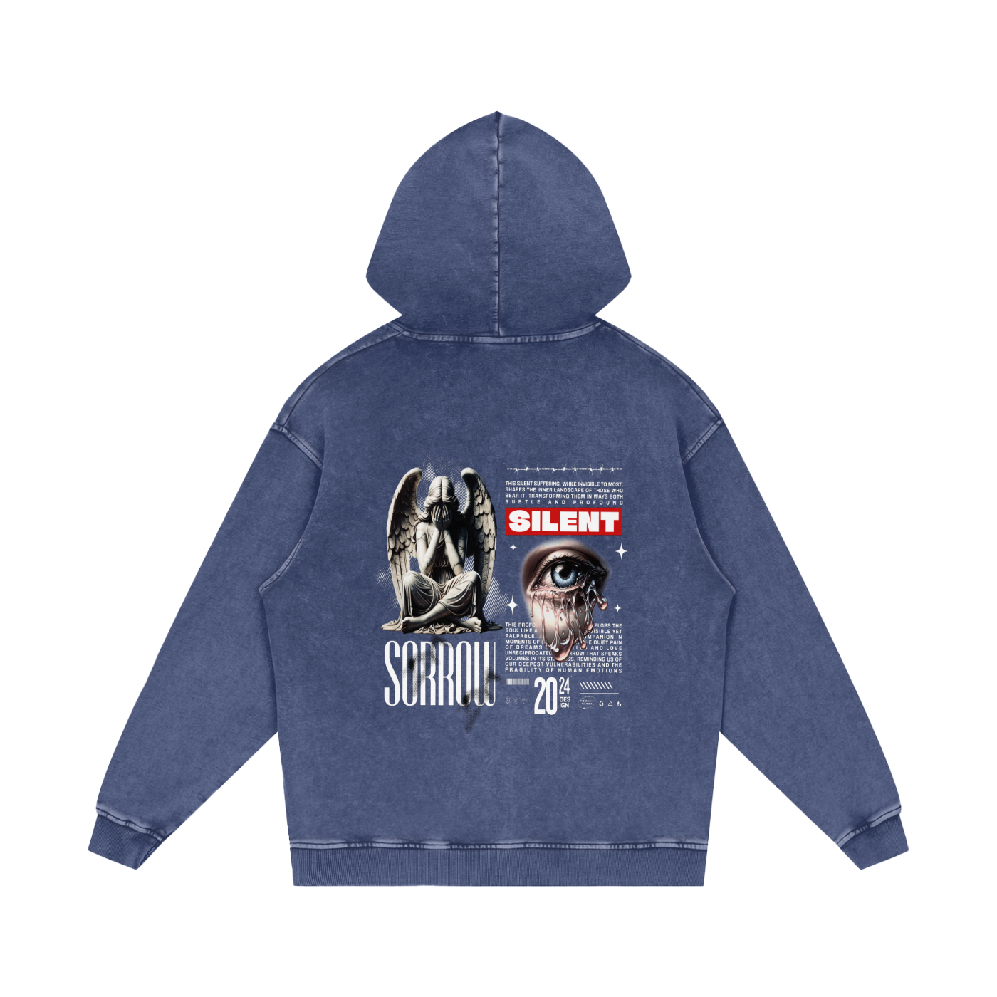 Acid Wash Oversize Hoodie - 420 GSM