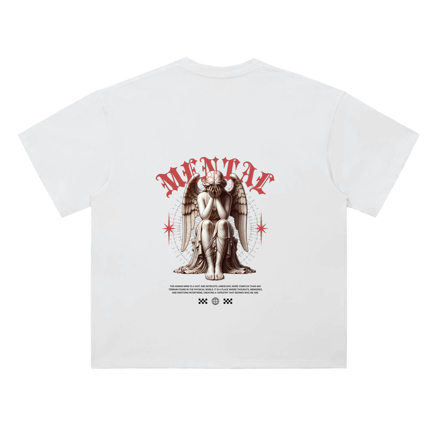 Heavyweight Drop Shoulder Cotton T-Shirt