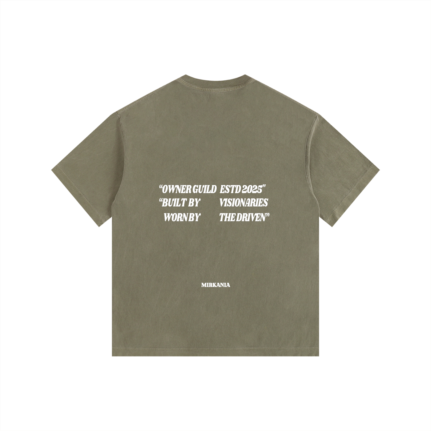 Vintage Washed Oversized Cotton T-Shirt