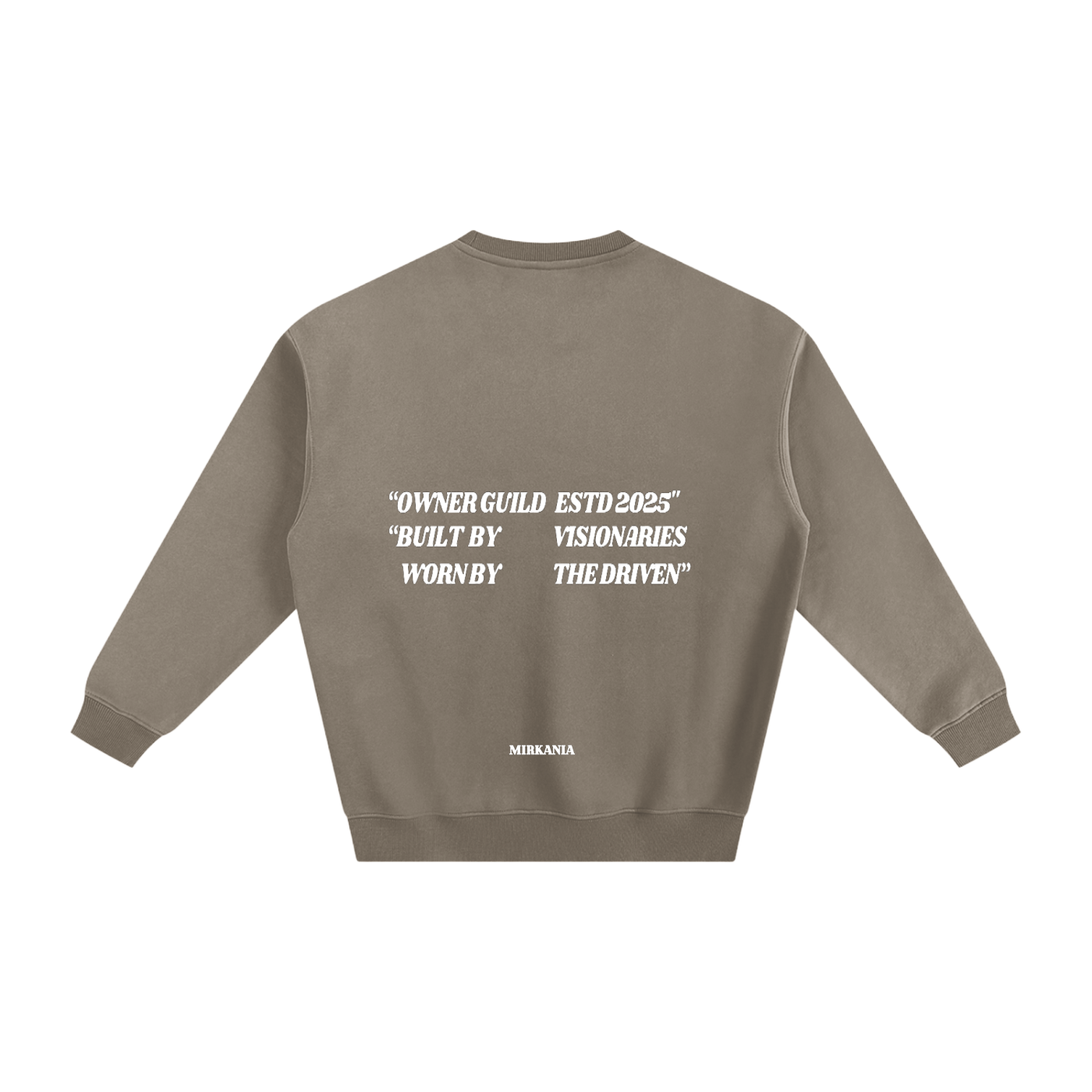 Fleeced Sweatshirt