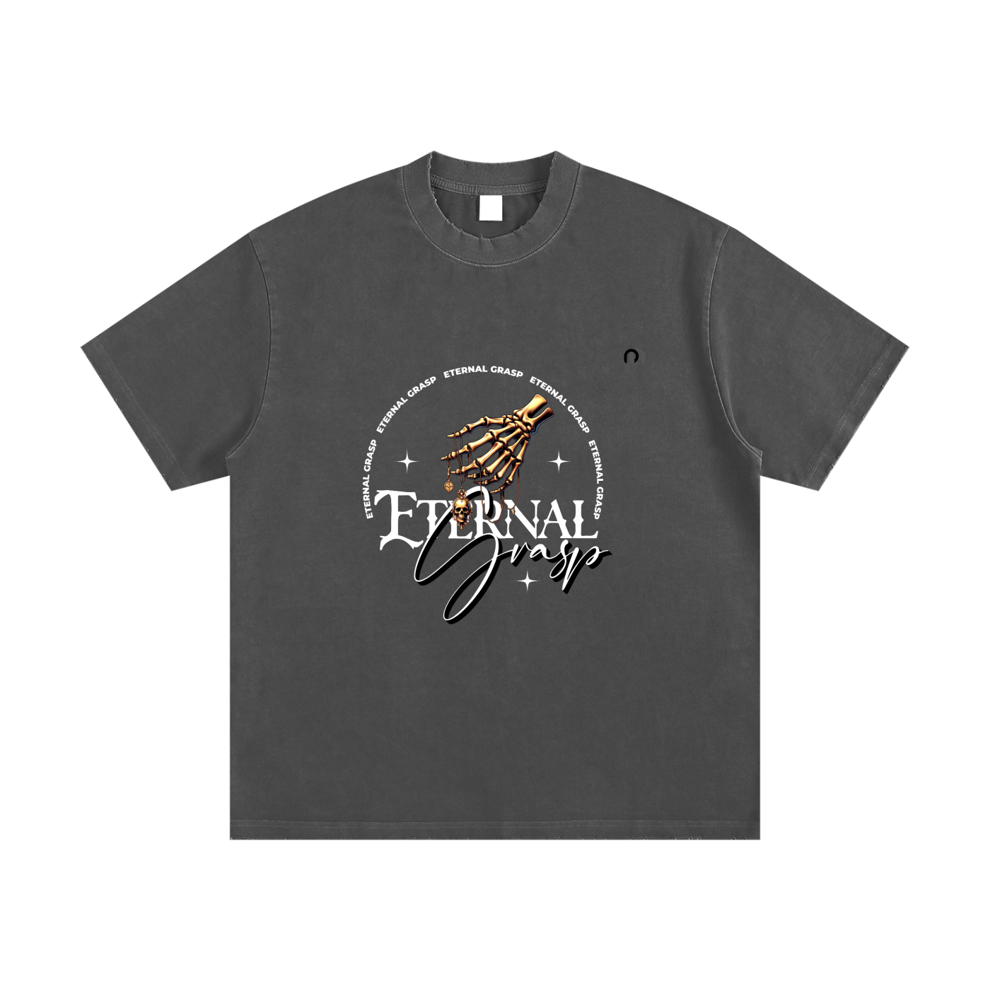 Heavyweight Vintage Washed Frayed T-Shirt