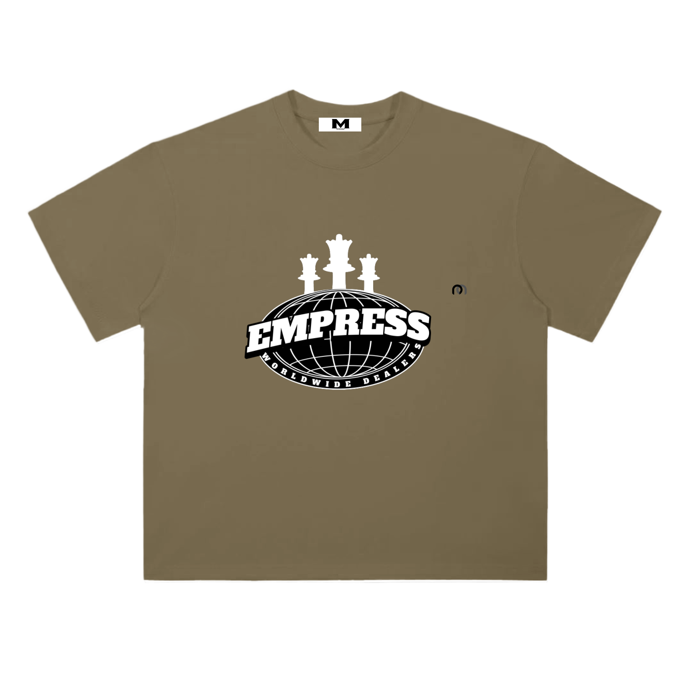 Heavyweight Drop Shoulder Cotton T-Shirt