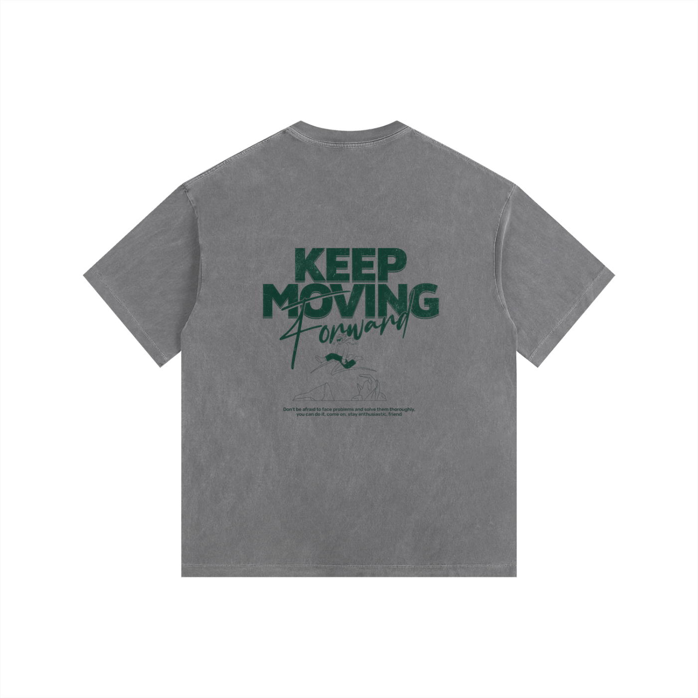 Vintage Washed Oversized Cotton T-Shirt