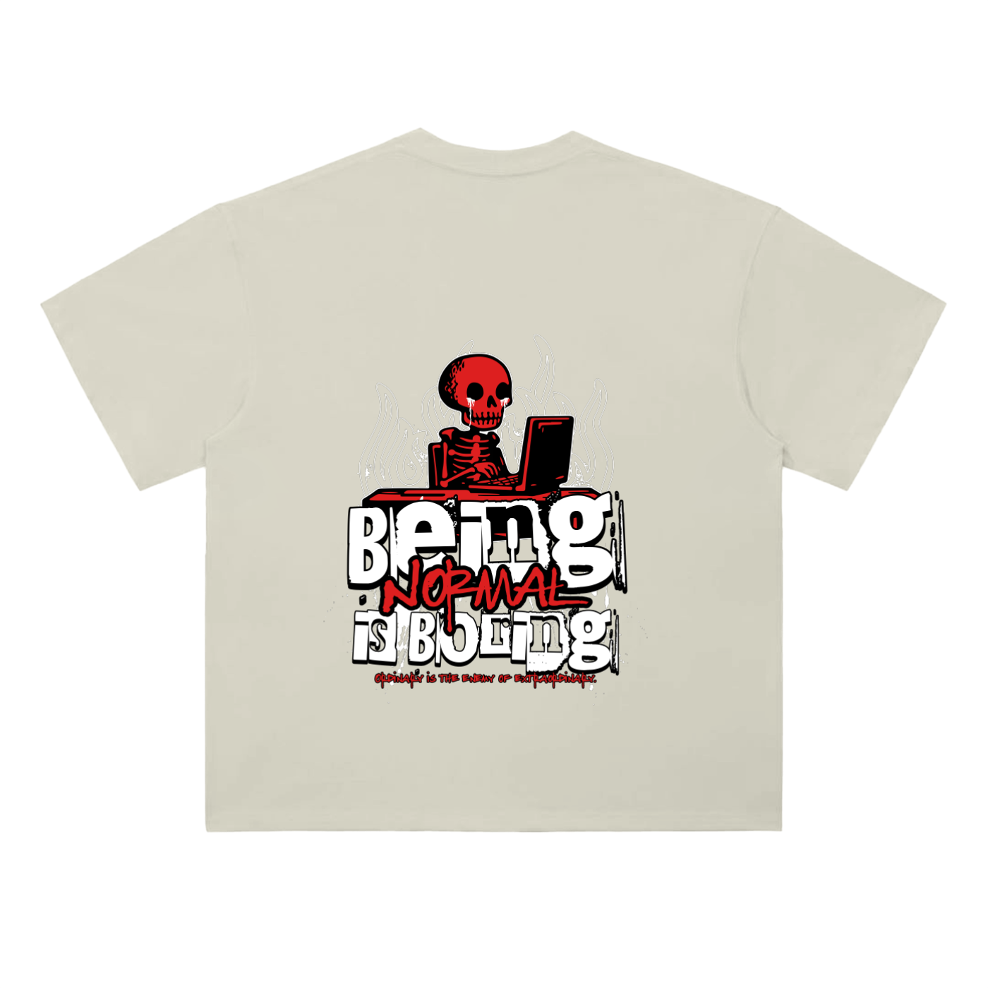 Heavyweight Drop Shoulder Cotton T-Shirt