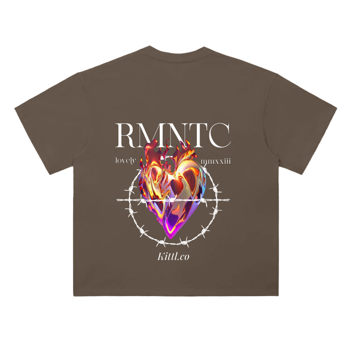 Heavyweight Drop Shoulder Cotton T-Shirt