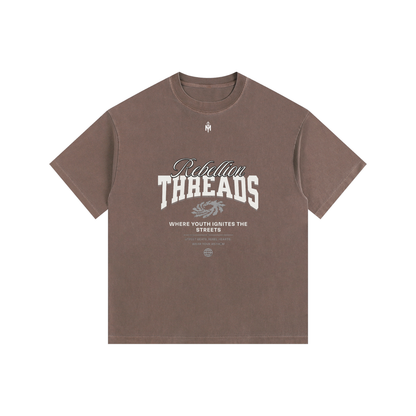 Vintage Washed Oversized Cotton T-Shirt