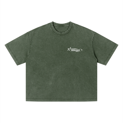 Unisex Vintage Wash Boxy T-Shirt