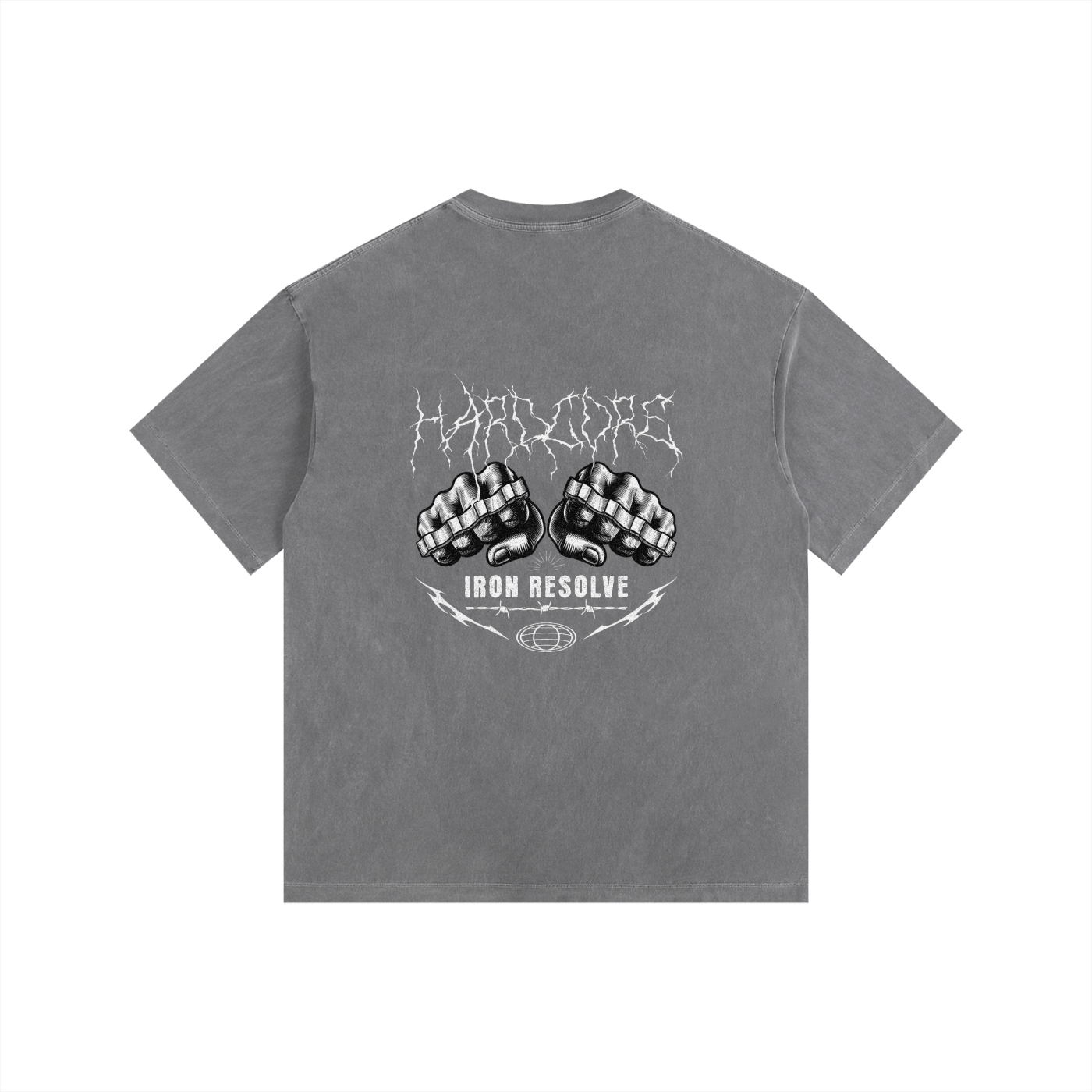 Vintage Washed Oversized Cotton T-Shirt