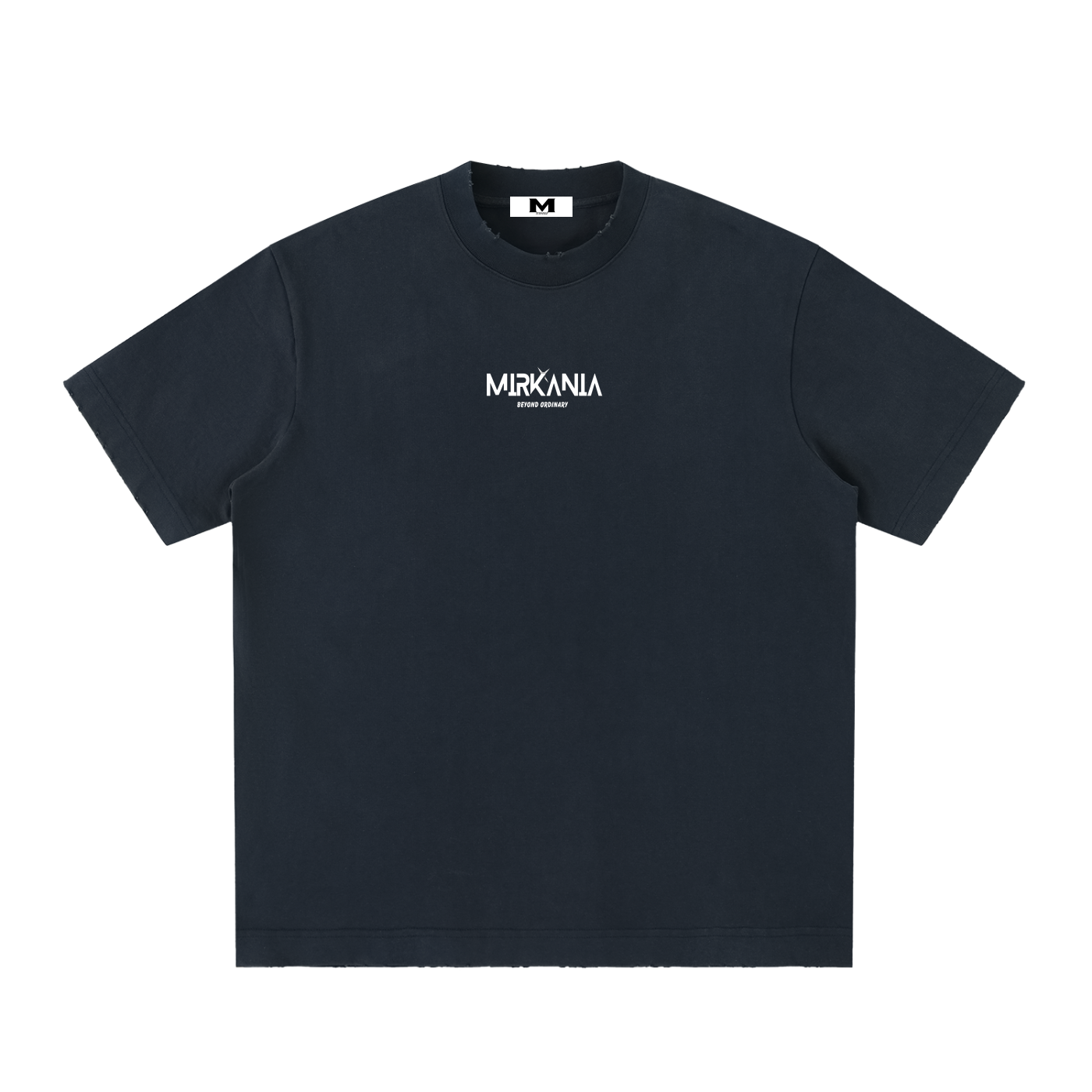 Heavyweight Vintage Washed Frayed T-Shirt