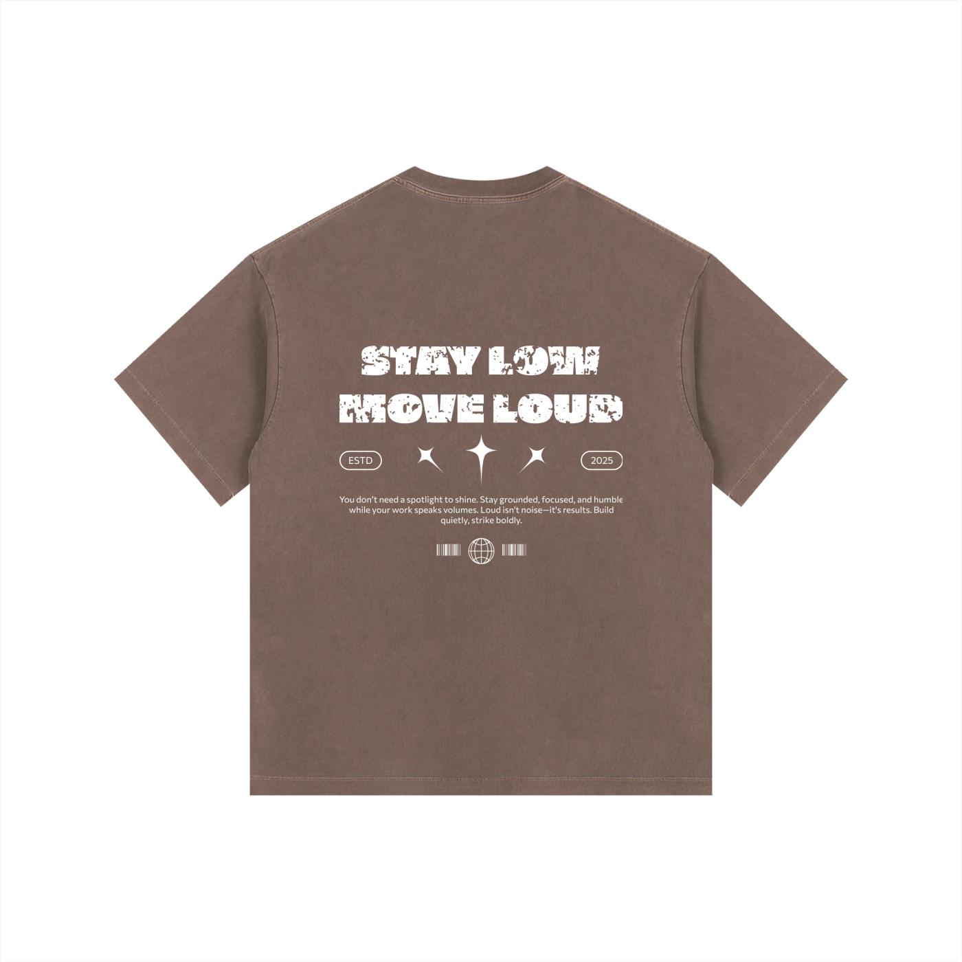 Vintage Washed Oversized Cotton T-Shirt
