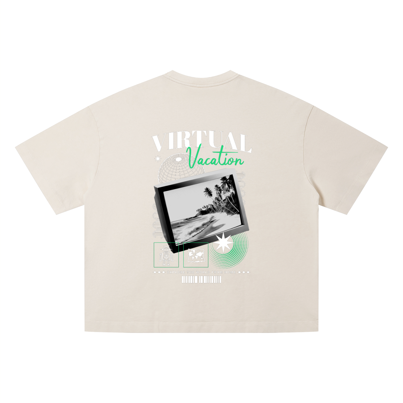 Unisex Vintage Wash Boxy T-Shirt