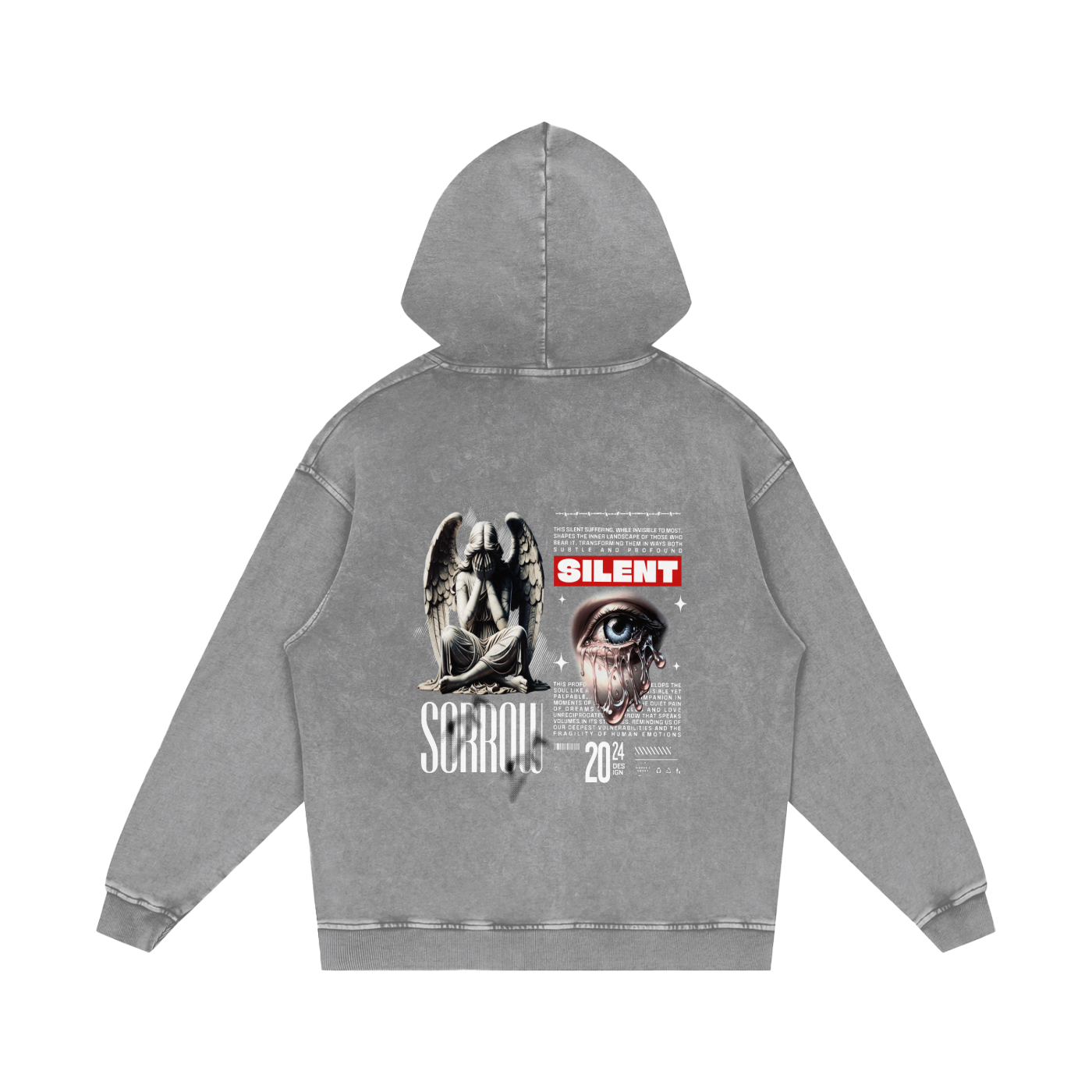 Acid Wash Oversize Hoodie - 420 GSM