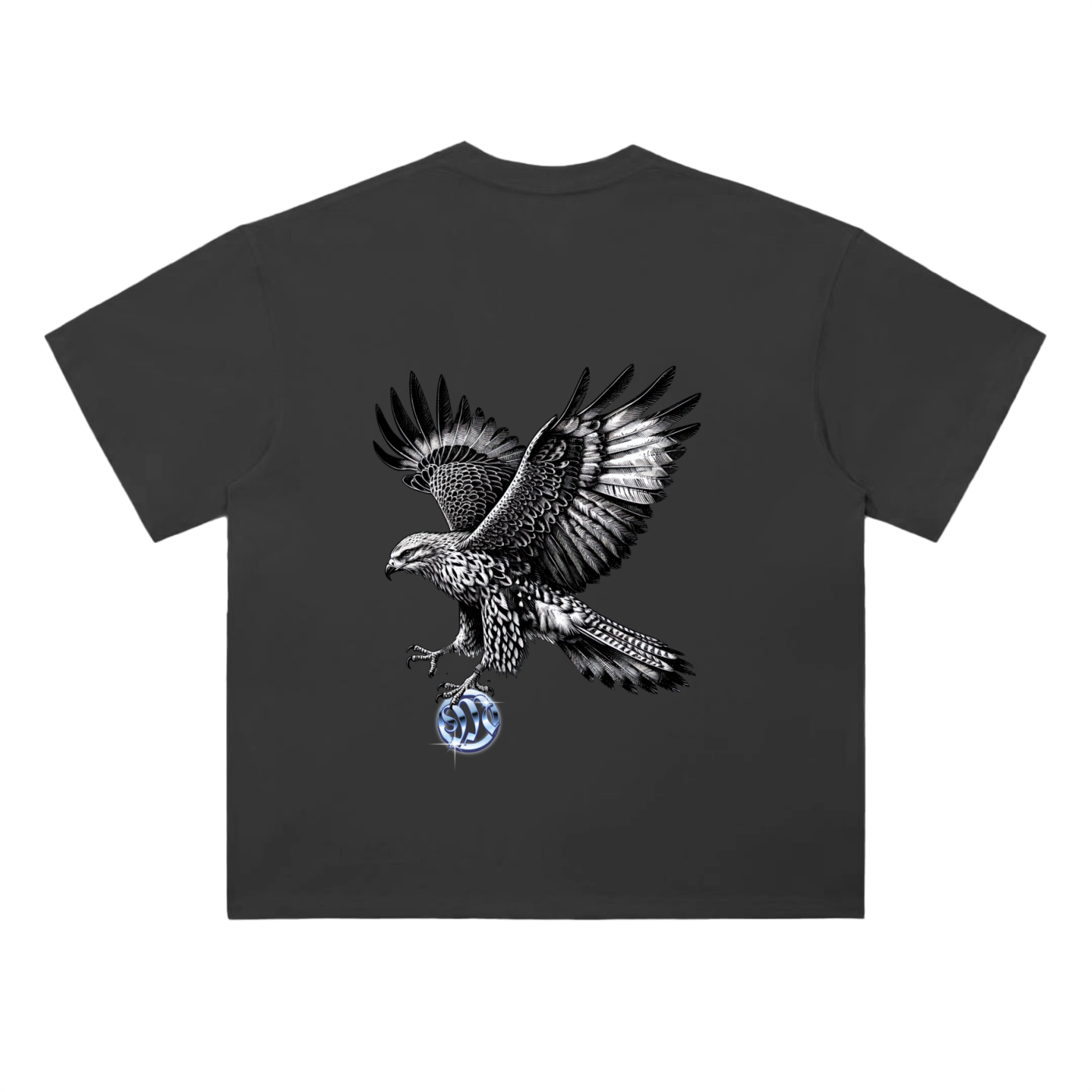 Heavyweight Drop Shoulder Cotton T-Shirt